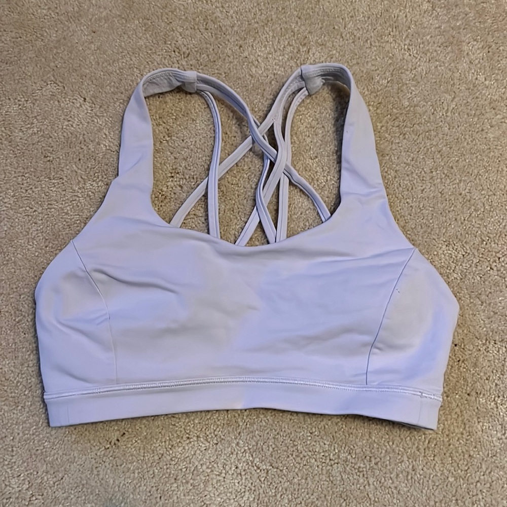 Lululemon Free to be Serene Bra Light Support, C/D Cup Size 4